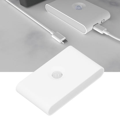 LED Motion Sensor Light Type C Rechargeable 360 Degrees Rotated Induction Night Lights with Magnetic Base V1294-YM3119220153311-0421