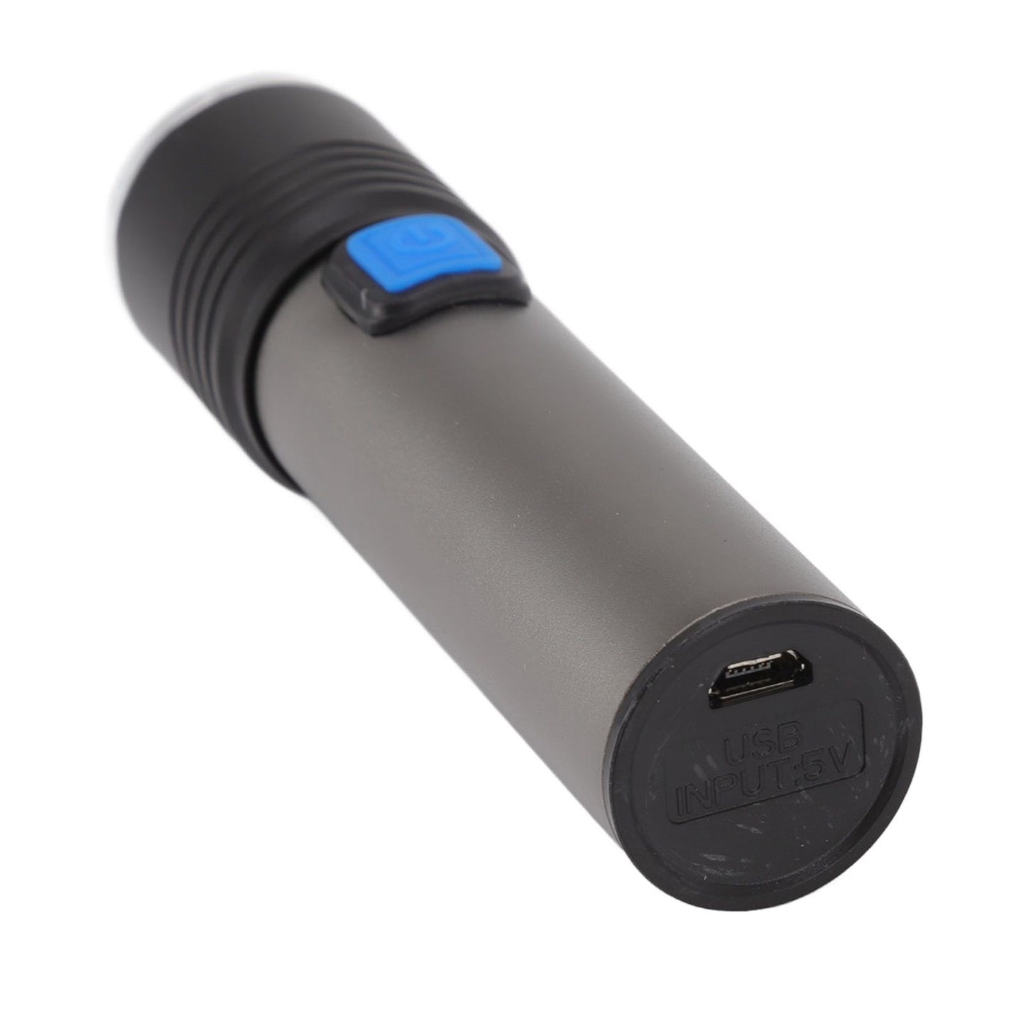 365nm UV Flashlight USB Rechargeable LED Mini Portable Handheld Torch Detector for Pet Urine Counterfeit V1294-YM3119220155611-0421