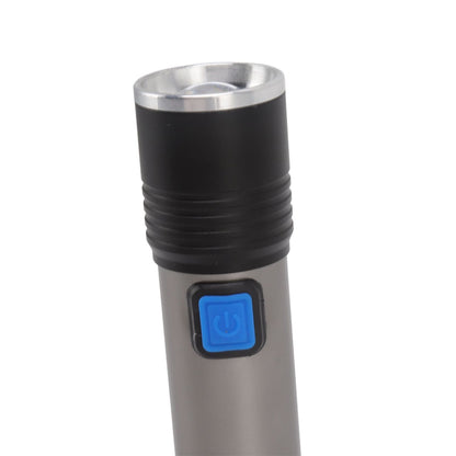 365nm UV Flashlight USB Rechargeable LED Mini Portable Handheld Torch Detector for Pet Urine Counterfeit V1294-YM3119220155611-0421