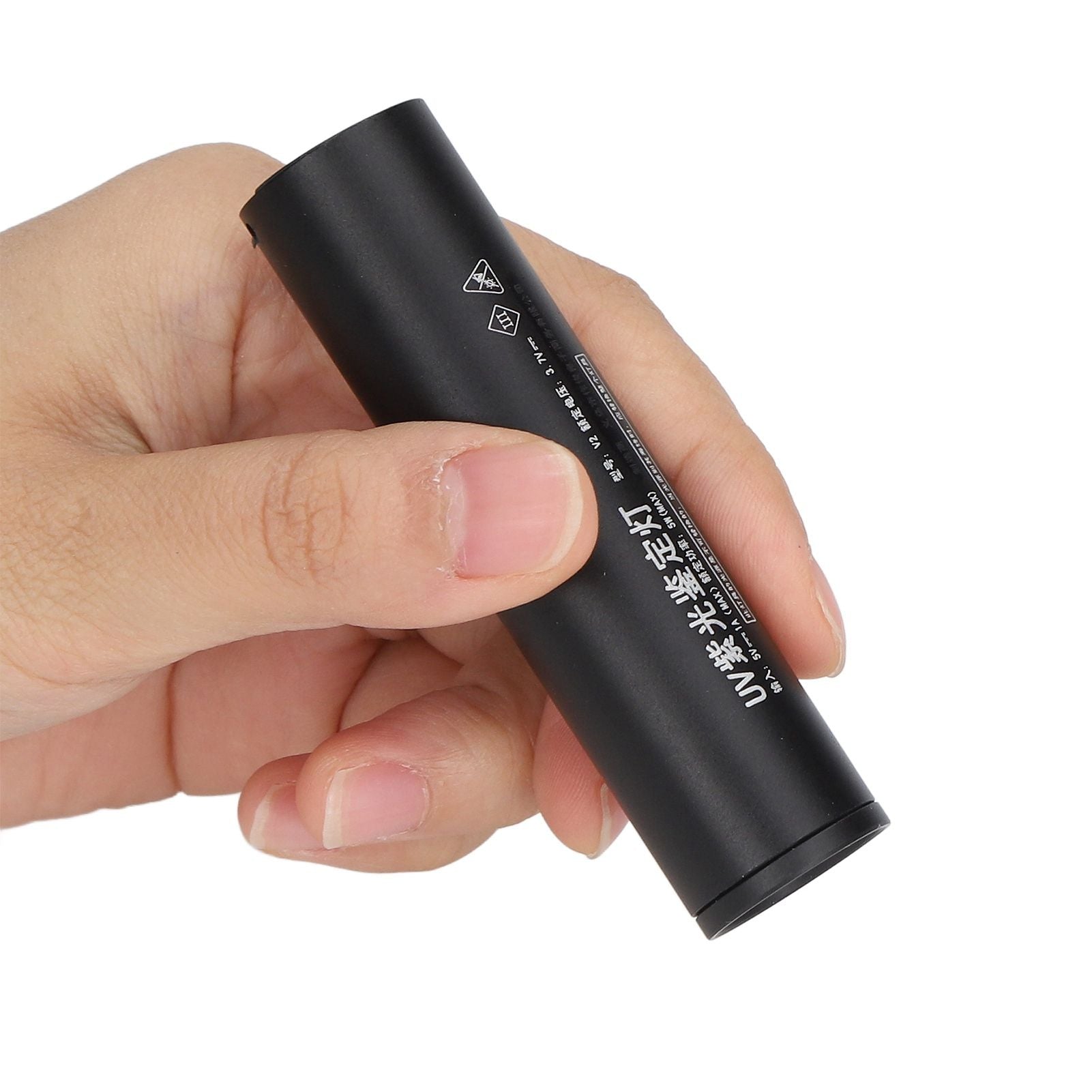 Ultraviolet Flashlight Rechargeable Mini 365nm Black Light Flashlight for Counterfeit Money Pet Urine V1294-YM3119220155711-0421