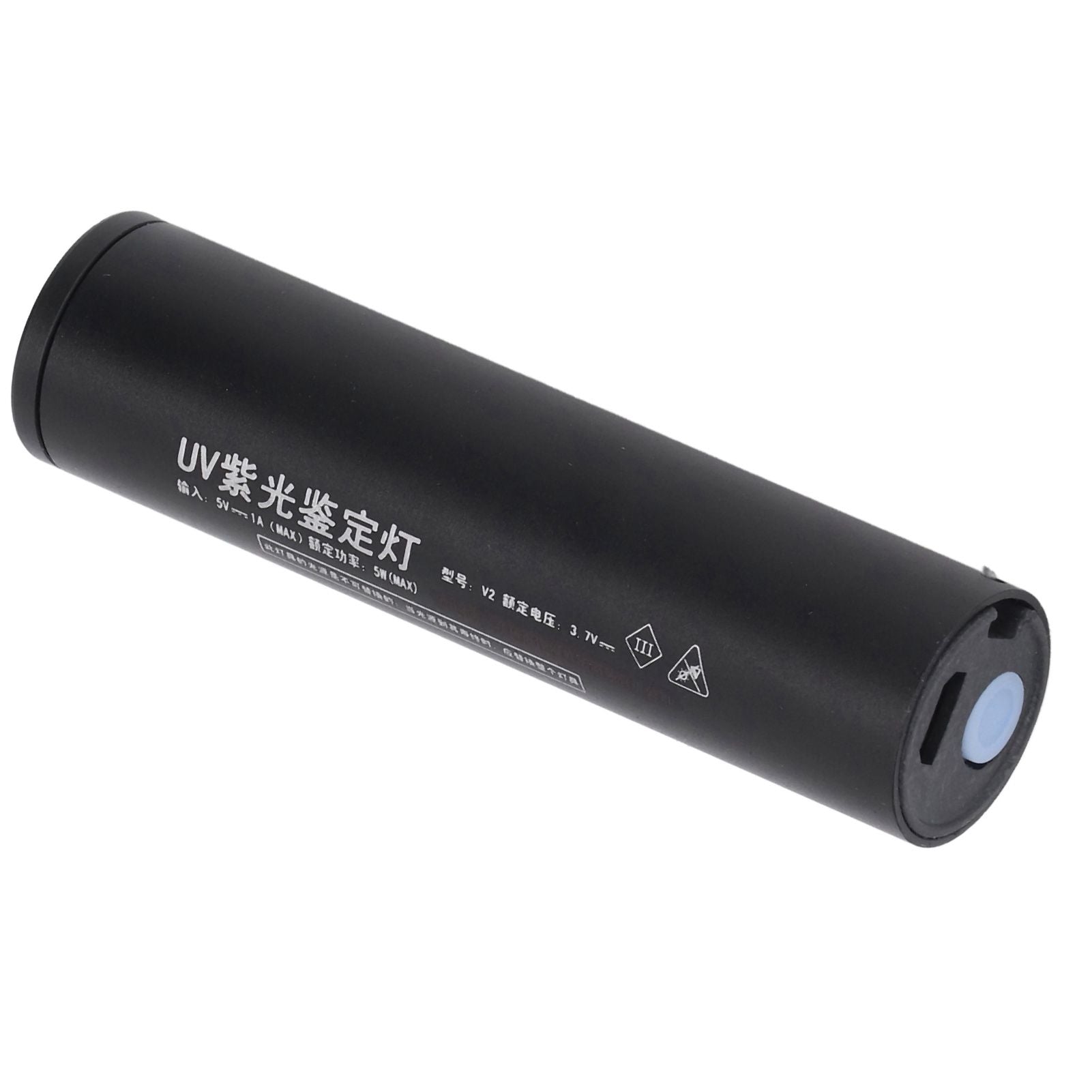 Ultraviolet Flashlight Rechargeable Mini 365nm Black Light Flashlight for Counterfeit Money Pet Urine V1294-YM3119220155711-0421
