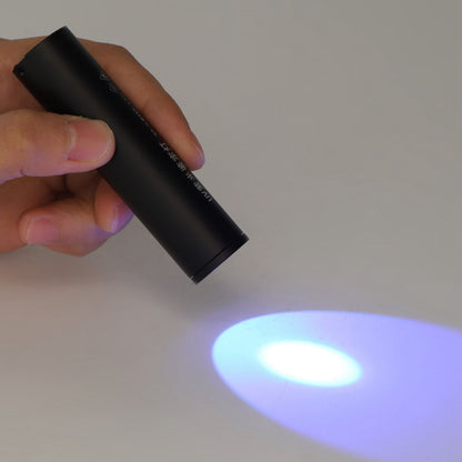 Ultraviolet Flashlight Rechargeable Mini 365nm Black Light Flashlight for Counterfeit Money Pet Urine V1294-YM3119220155711-0421