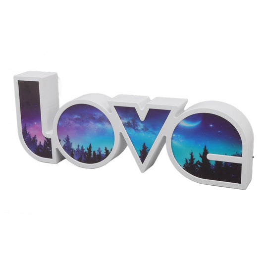 Love Letter Light LED USB and Battery Power Supply White Light Love Sign Decorations Light for Birthday V1294-YM3119220156012-0421