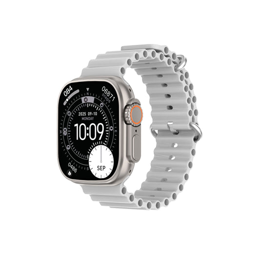 DT Ultra 4 Smart Watch Full Touch Screen Fitness Tracker for Men Women, White V1300-DT-ULTRA4-WHITE