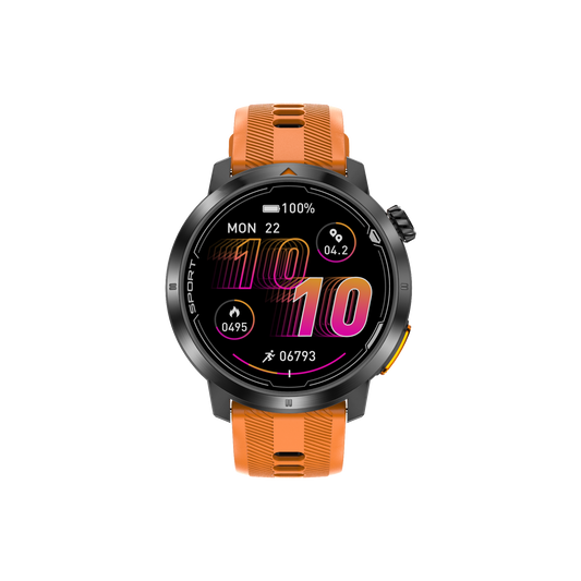 DTG9 Fitness Smart Watch, Waterproof Sports Watch,Orange V1300-DTG9-ORANGE