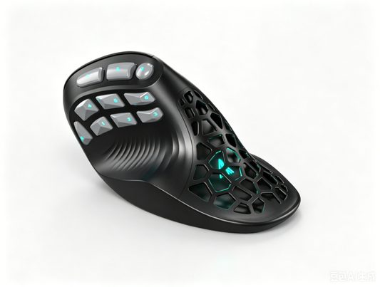 Solakaka E9 3 Mode Vertical Ergonomic Mouse, black V1300-E9-BLACK