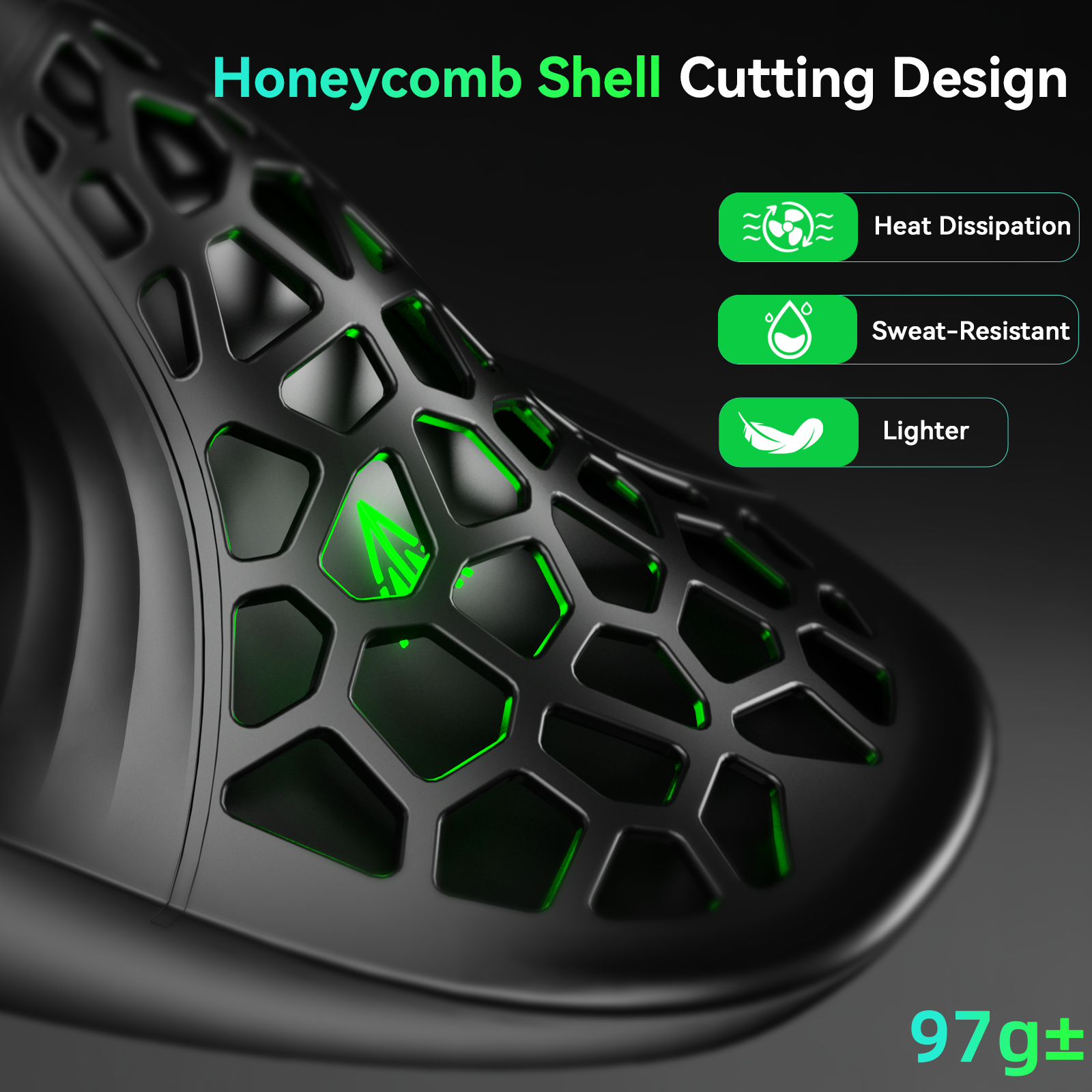 Solakaka E9 3 Mode Vertical Ergonomic Mouse, black V1300-E9-BLACK