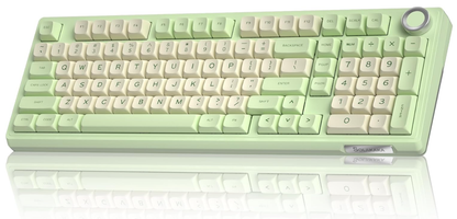 Solakaka Ki99pro 3-Mode RGB Mechanical Keyboard, Avocado-Green V1300-KI99PRO-AVOCADO-GREEN