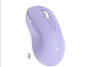 SM68 Dual Mode Wireless Gaming Mouse, Rechargeable RGB Ergonomic Mice with Adjustable DPI ,purple V1300-SM66-PURPLE