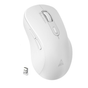 SM66 Dual Mode Wireless Gaming Mouse, Rechargeable RGB Ergonomic Mice with Adjustable DPI ,white V1300-SM66-WHITE