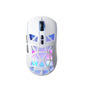 SM802 Tri-Mode Gaming Mouse, Adjustable DPI, RGB Backlight, Ergonomic Wireless Mouse,white V1300-SM802-WHITE