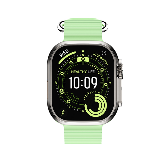 DT Ultra5pro Smart Watch, Full Touch Fitness Watch for Men Women, green V1300-ULTRA5PRO-GREEN
