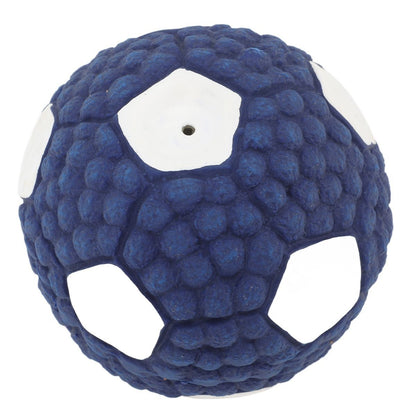 Dog Squeaky Soccer Ball Interactive Safe Portable Squeaky Dog Chew Toy V1301-97962531