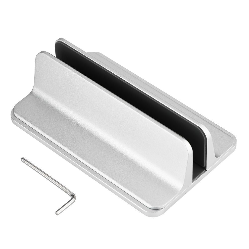 Adjustable Aluminum Vertical Laptop Stand NoteBooks Holder V1301-98262860