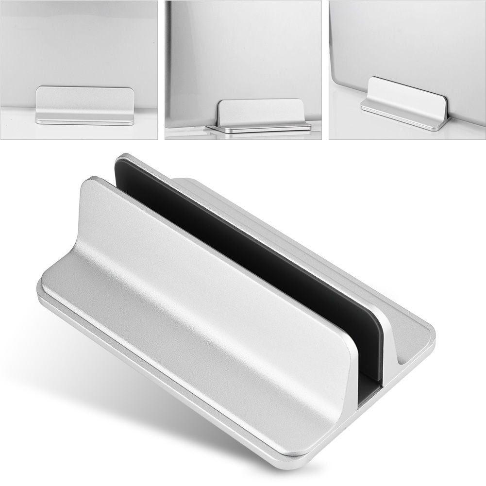 Adjustable Aluminum Vertical Laptop Stand NoteBooks Holder V1301-98262860
