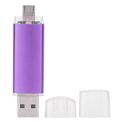 Micro U Disk 2 in 1 USB OTG Memory Stick USB2.0 Flash Drive Computer V1301-98731046