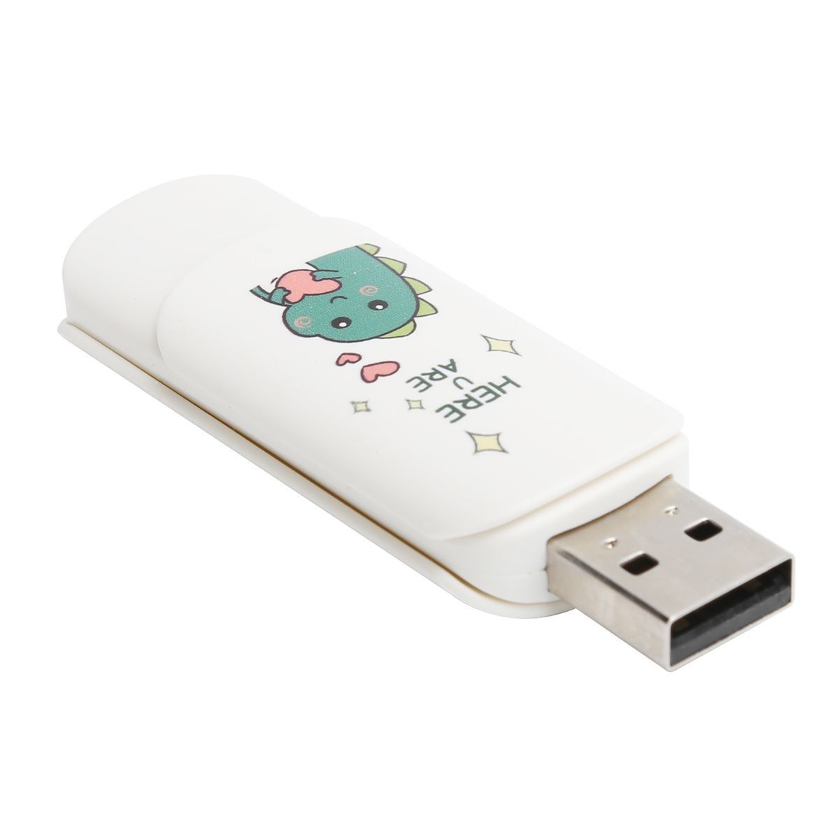 U Disk Slide Cover Type Cartoon Pattern Portable USB Flash Drive Memory V1301-98731053
