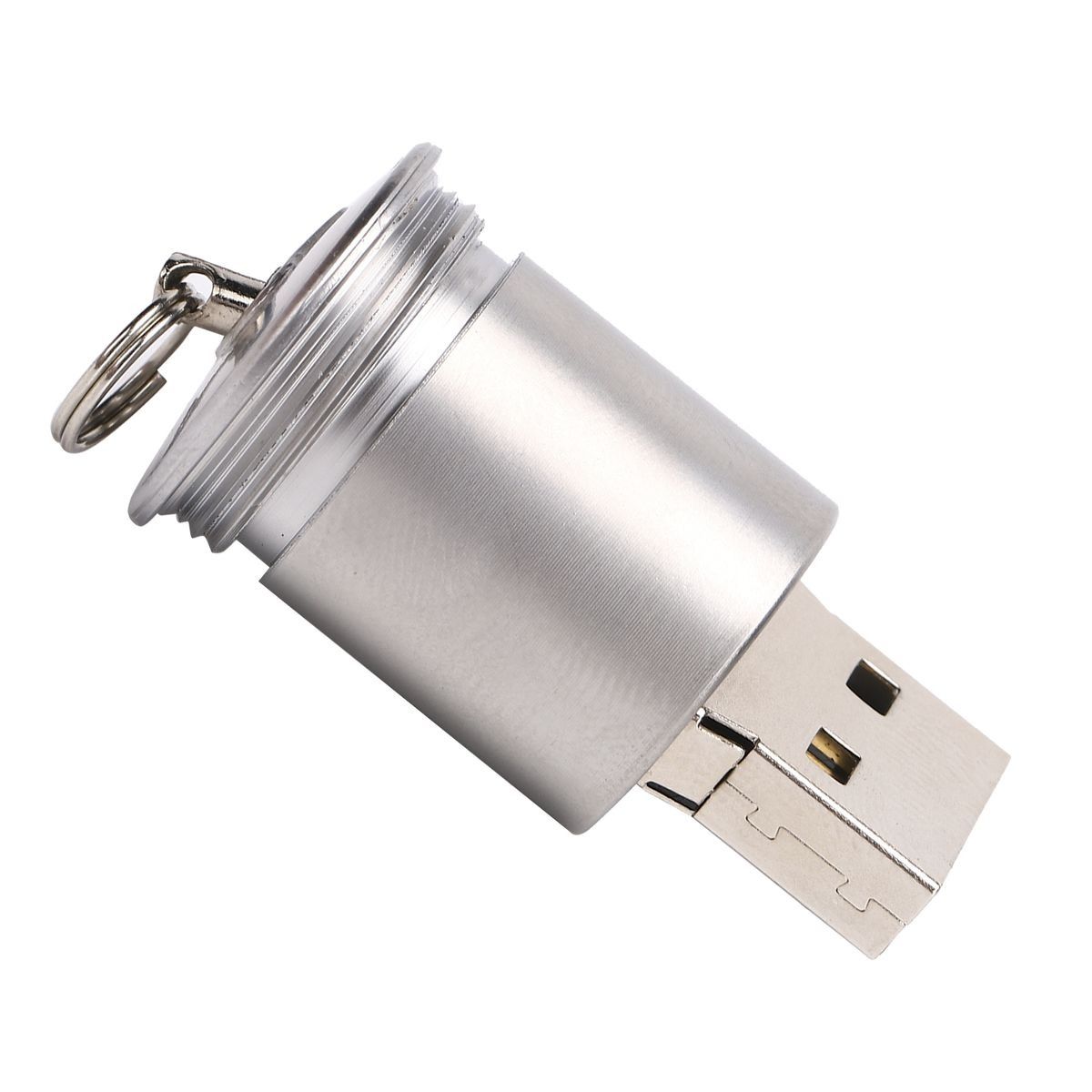 Unique Can Shaped U Disk Fashionable Portable USB Flash Drive Brass Yellow V1301-98731058