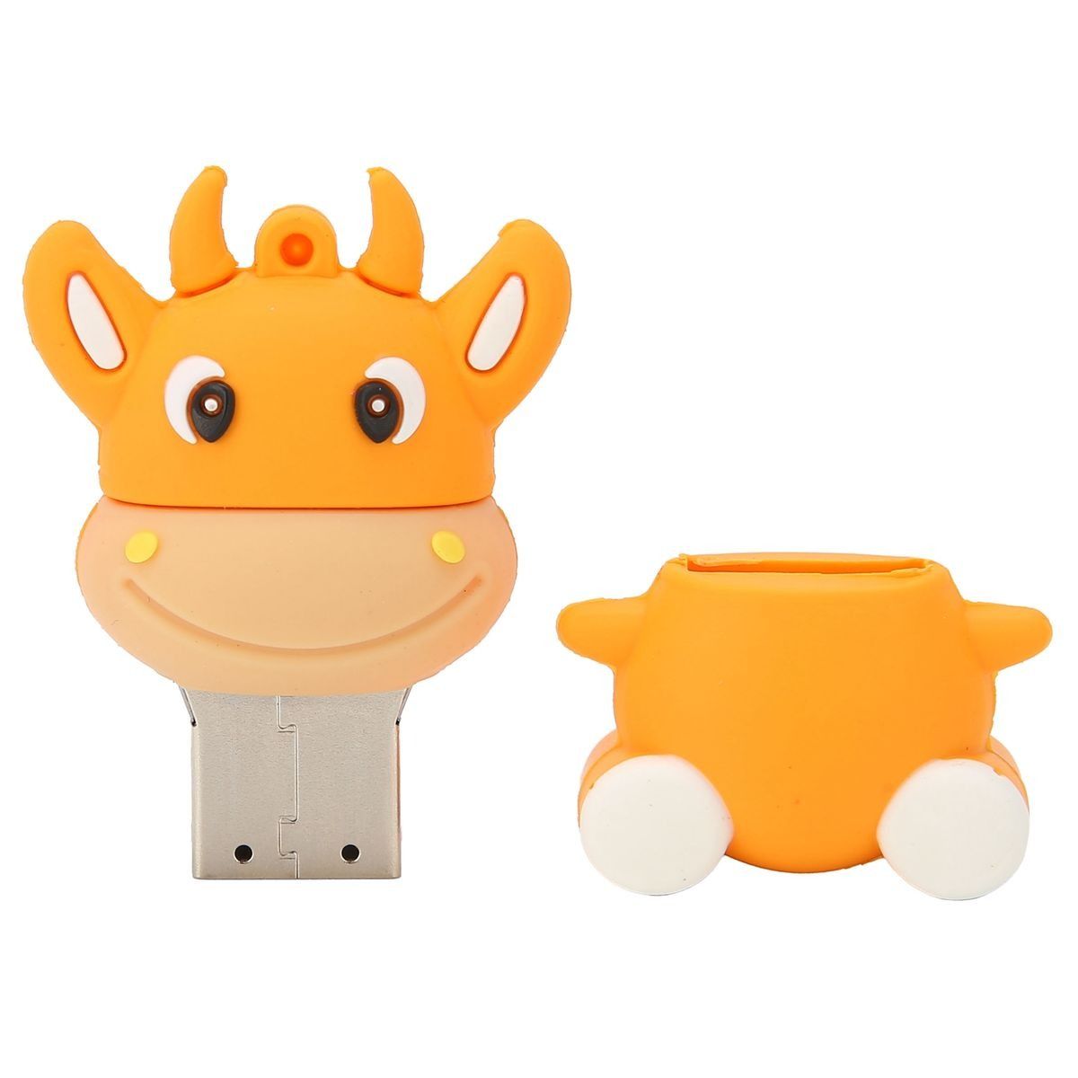 U Disk 3D Cartoon Calf Model Orange USB Storage for Windows V1301-98731063
