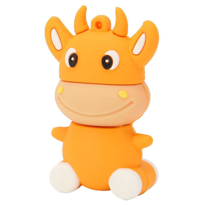 U Disk 3D Cartoon Calf Model Orange USB Storage for Windows V1301-98731063