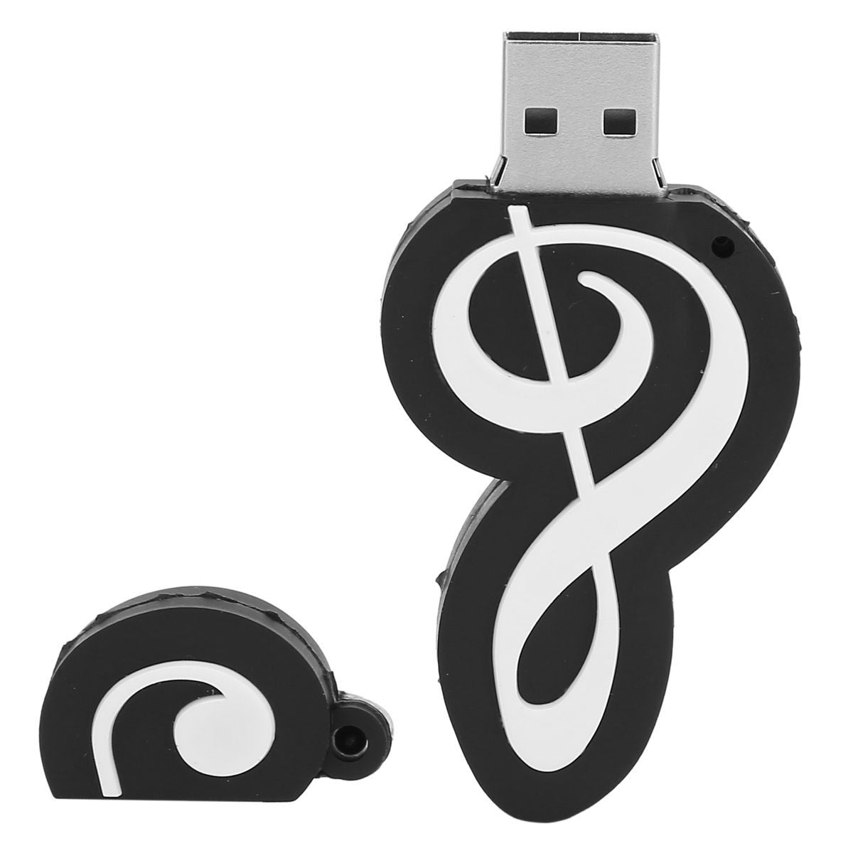 Black Note Appearance USB Flash Drive Cute Music Movie Data Transfer USB V1301-98731072