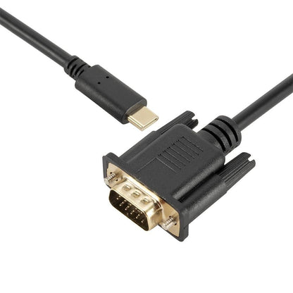 1.8M 1080P USB-C to VGA USB-C to VGA Adapter Adapter V1301-98940321