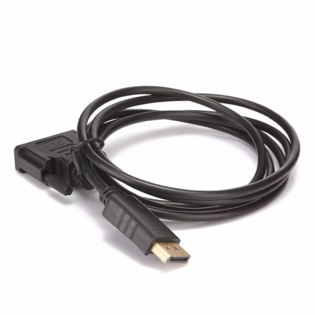 1.8M DP Male to DVI Male Adapter 1080P DP to DVI Adapter Support DP 1.1a V1301-98940323