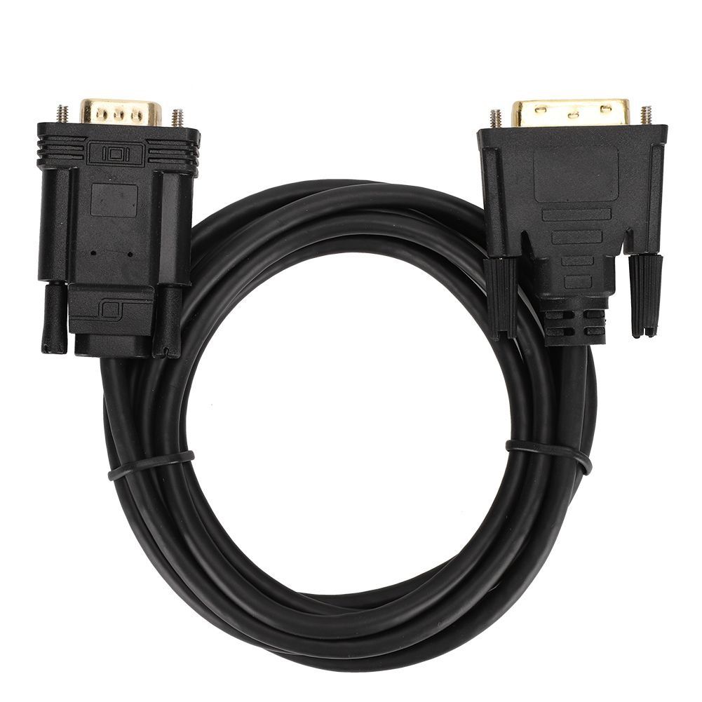 HD Video Computer Accessory Adapter Cord 1080P DVI to VGA Male 2?Meter for V1301-98940330
