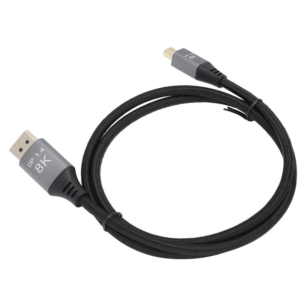 B0305‑1 Mini DP to DP Adapter 1.4 Version 8K High Definition 3.3ft Le V1301-98940332