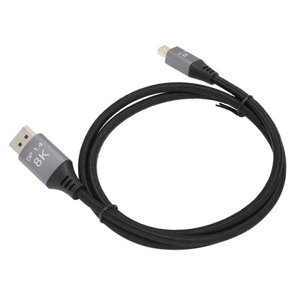 B0305‑1 Mini DP to DP Adapter 1.4 Version 8K High Definition 3.3ft Le V1301-98940332
