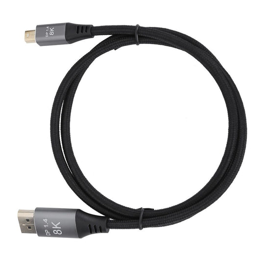 B0305‑1 Mini DP to DP Adapter 1.4 Version 8K High Definition 3.3ft Le V1301-98940332
