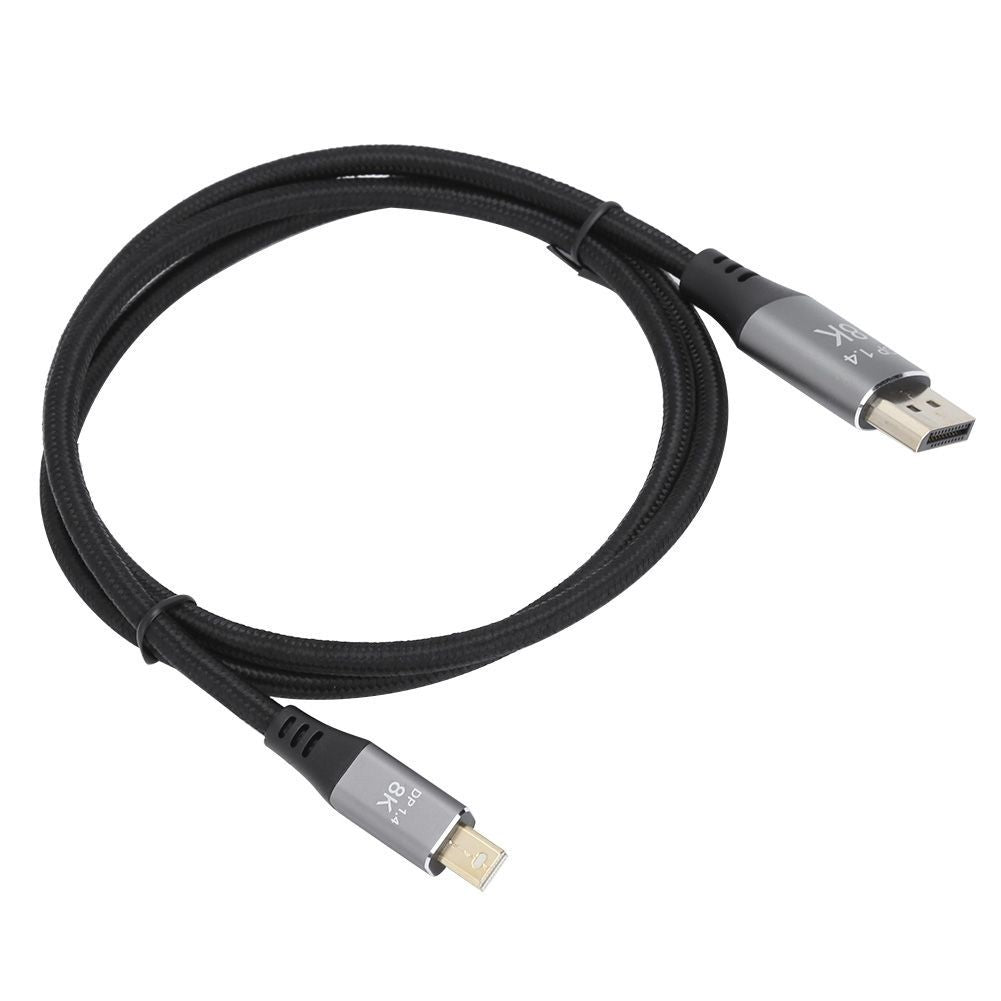 B0305‑1 Mini DP to DP Adapter 1.4 Version 8K High Definition 3.3ft Le V1301-98940332