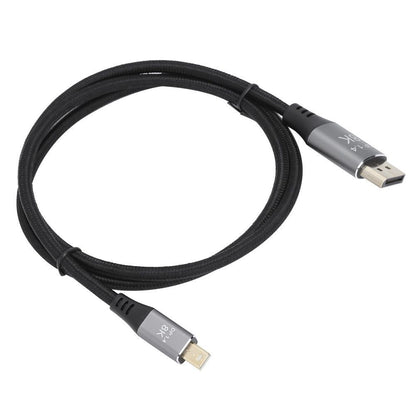 B0305‑1 Mini DP to DP Adapter 1.4 Version 8K High Definition 3.3ft Le V1301-98940332