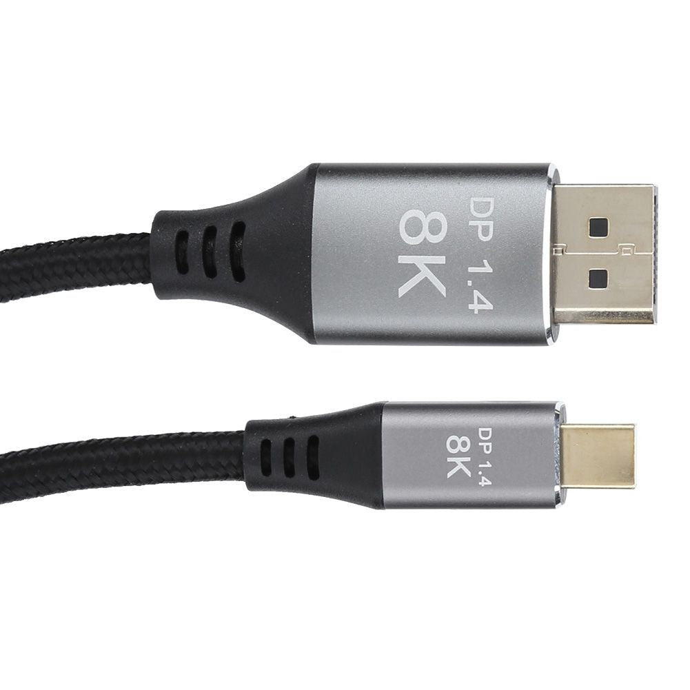 B0305‑1 Mini DP to DP Adapter 1.4 Version 8K High Definition 3.3ft Le V1301-98940332