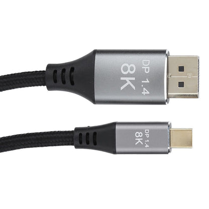 B0305‑1 Mini DP to DP Adapter 1.4 Version 8K High Definition 3.3ft Le V1301-98940332