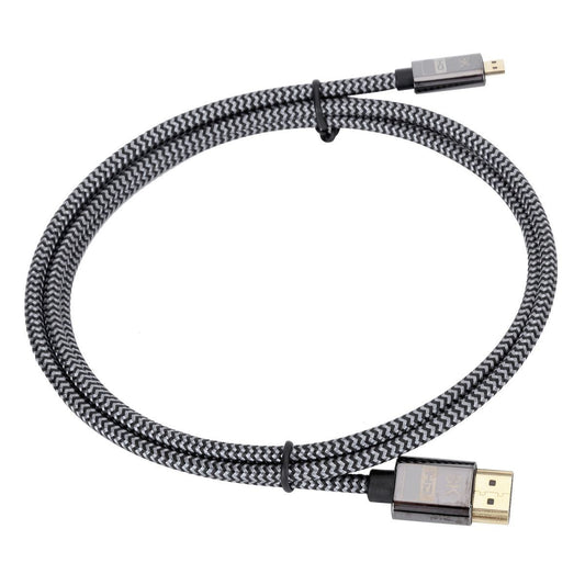 Micro Conversion HDMI to HDMI HD Video Braided Net Computer Connection Acce V1301-98940336
