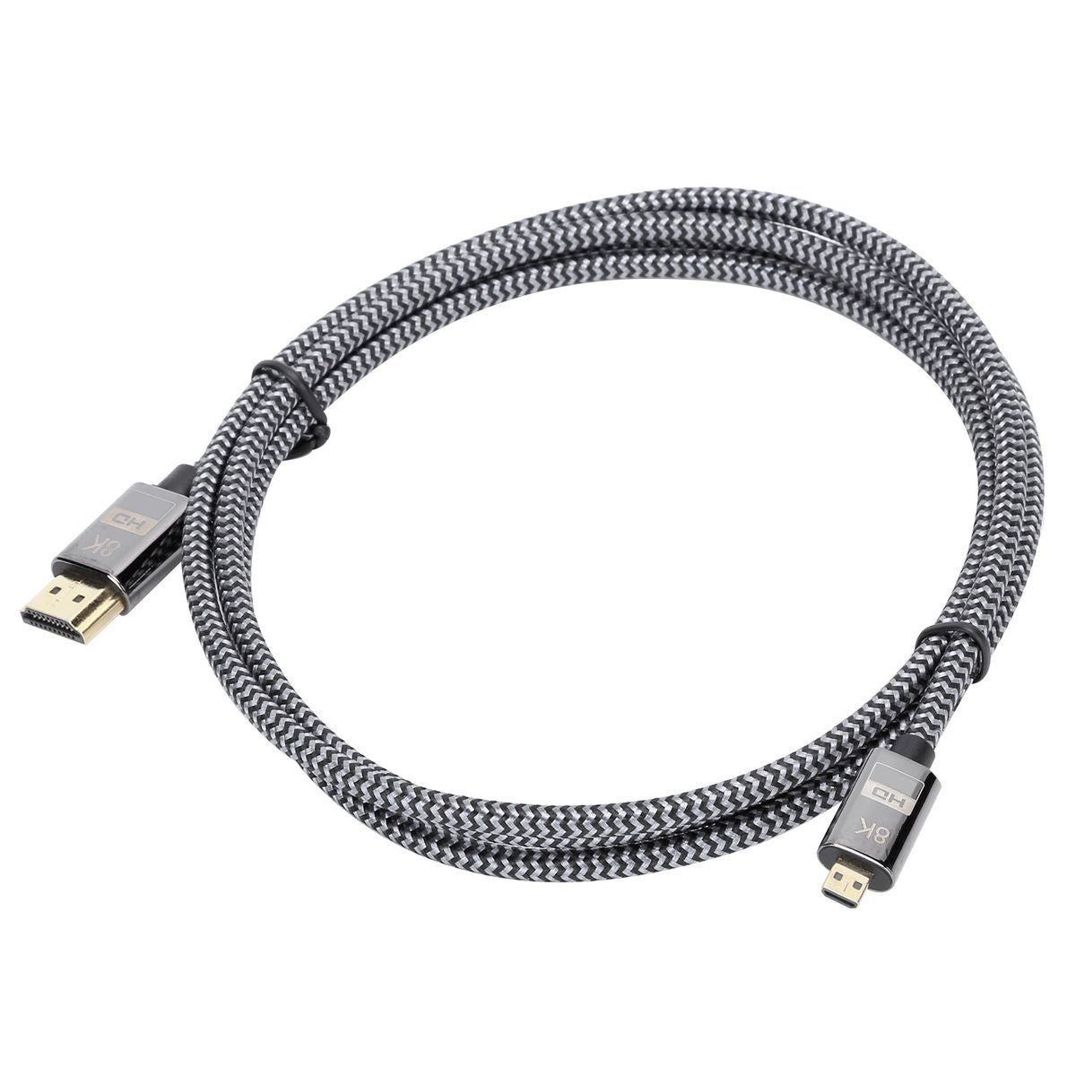 Micro Conversion HDMI to HDMI HD Video Braided Net Computer Connection Acce V1301-98940336