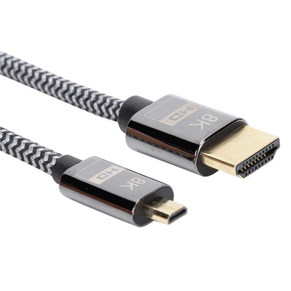 Micro Conversion HDMI to HDMI HD Video Braided Net Computer Connection Acce V1301-98940336