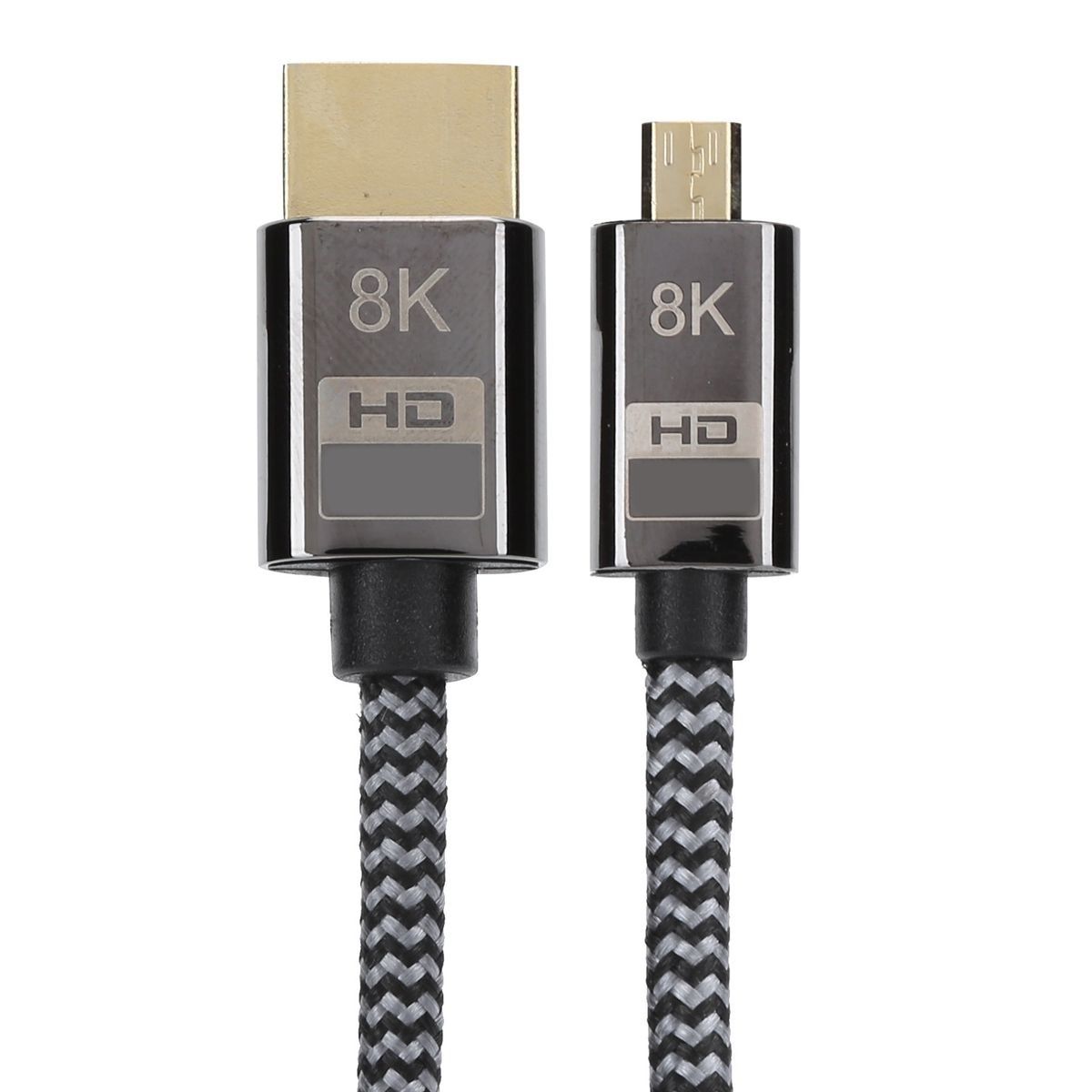 Micro Conversion HDMI to HDMI HD Video Braided Net Computer Connection Acce V1301-98940336