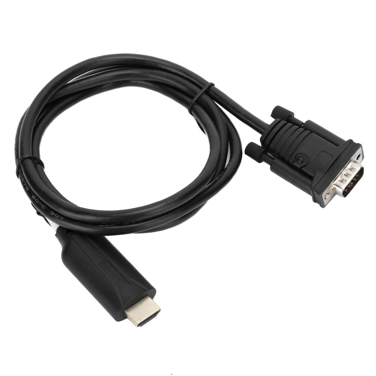 HDMI to VGA Adapter Adapter Digital to Analog Signal Transformer with 1.2m V1301-98940338