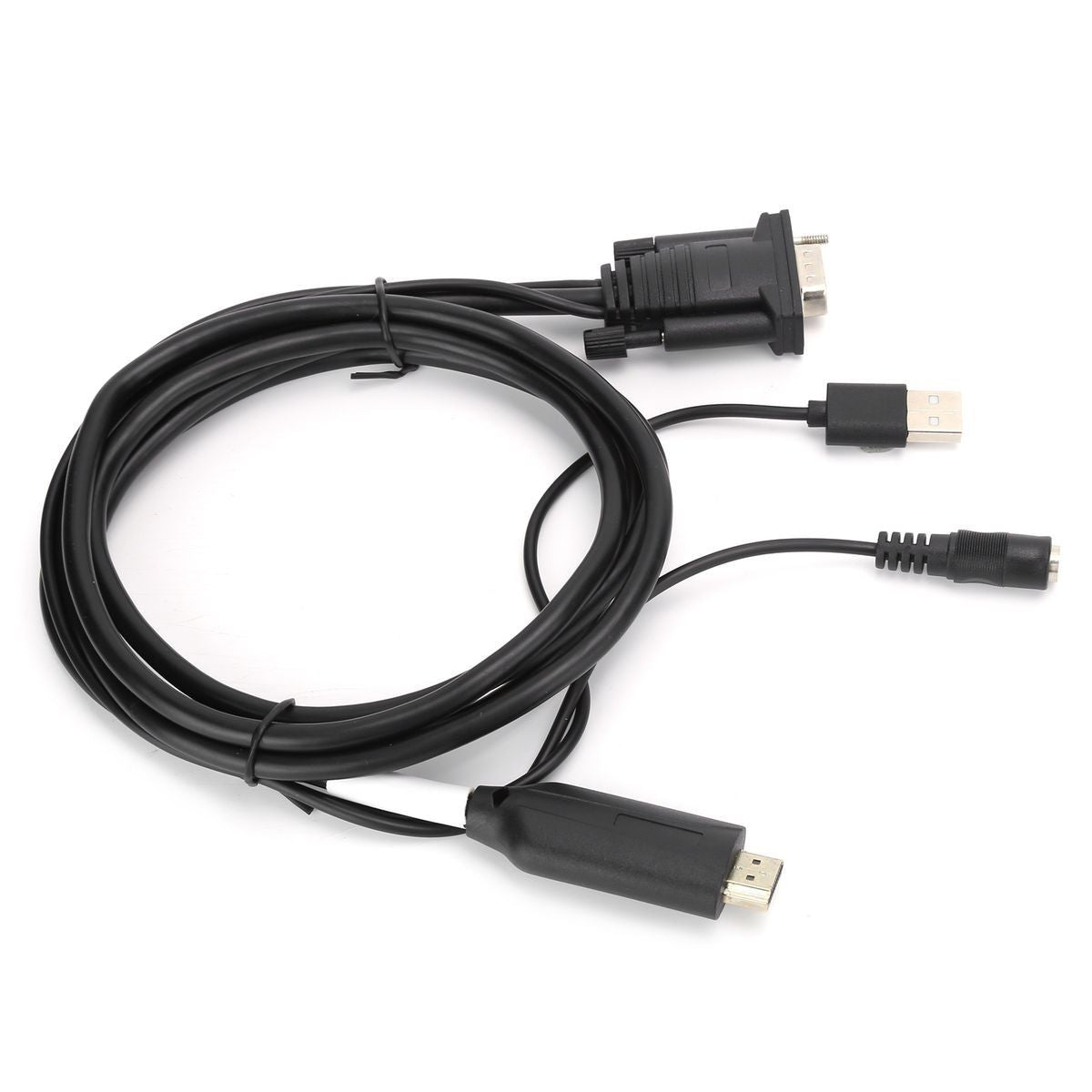 HDMI to VGA Adapter Adapter Digital to Analog Transformer with 1.8m USB V1301-98940339