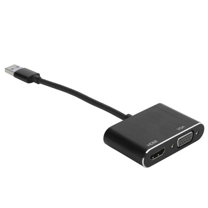 USB3.0 to VGA/HDMI Adapter Power Adapter Display Expansion Dock Computer Ac V1301-98940341