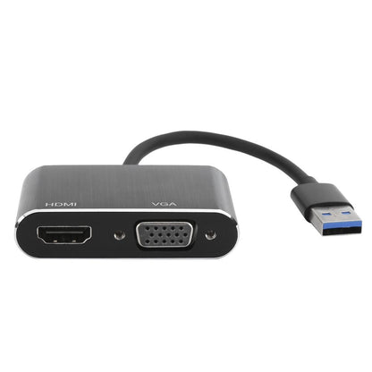 USB3.0 to VGA/HDMI Adapter Power Adapter Display Expansion Dock Computer Ac V1301-98940341