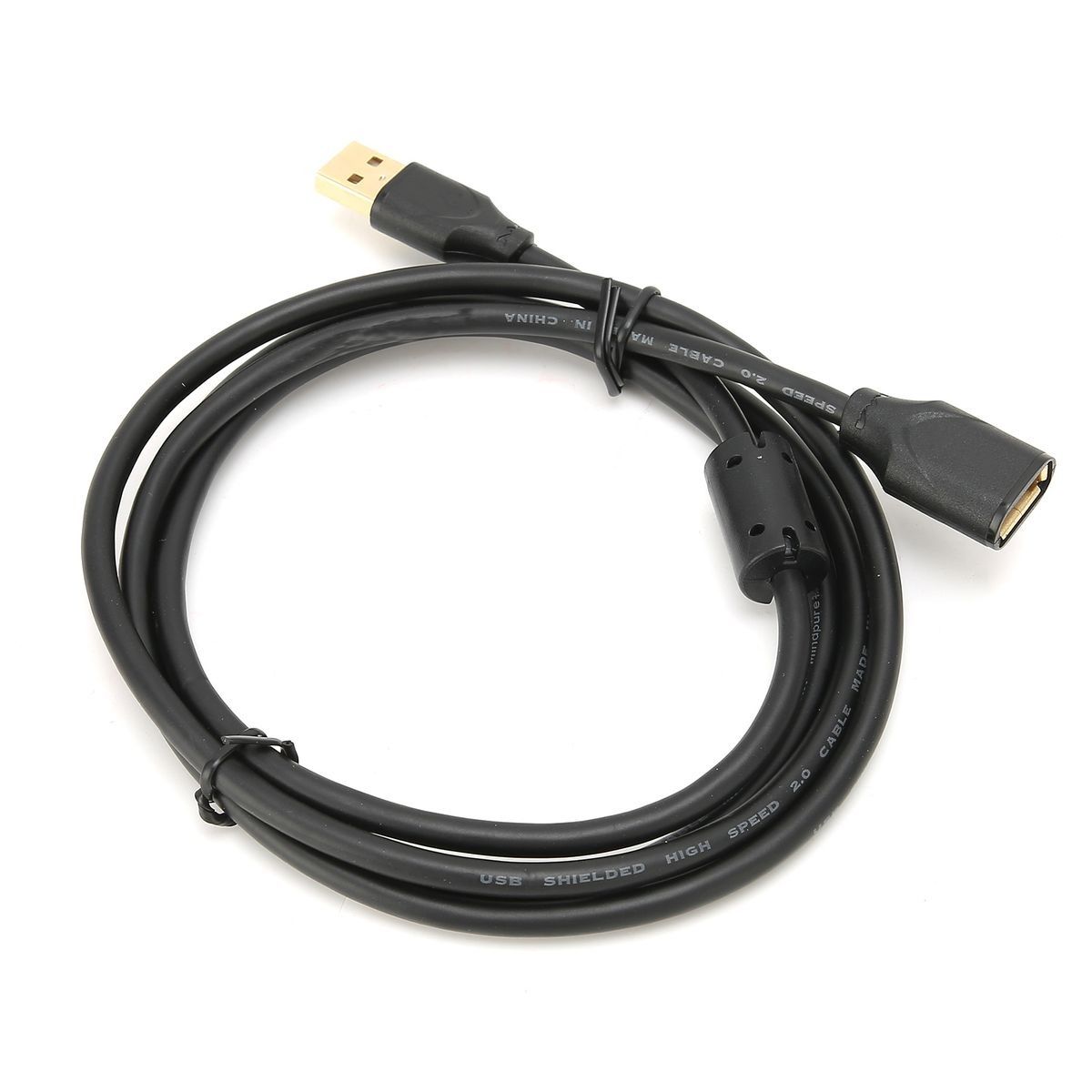 MINDPURE USB 2.0 Extender Gilded Flexible Antioxidant EcoFriendly Data Exte V1301-98940352