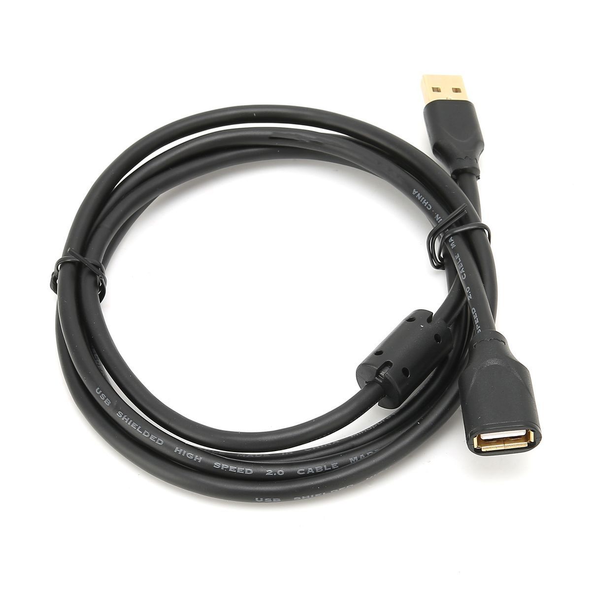 MINDPURE USB 2.0 Extender Gilded Flexible Antioxidant EcoFriendly Data Exte V1301-98940352