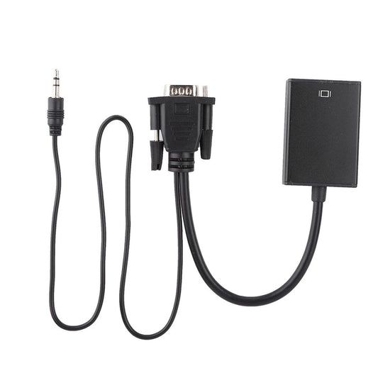 VGA to HDMI Adapter With Audio For Projector PC HDTV 1080P V1301-98940358
