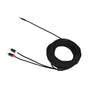 3.5mm Audio Plug to 2RCA Gold Plated Microphone for Mobile Phone 10M V1301-98940359