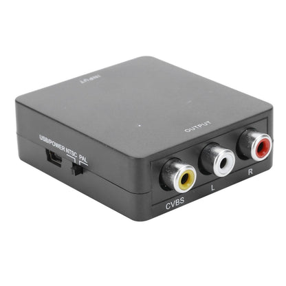 Mini HDMI to AV Adapter Box Video RCA AV CVSB L / R 1080P HDMI2AV Adapter H V1301-98946118