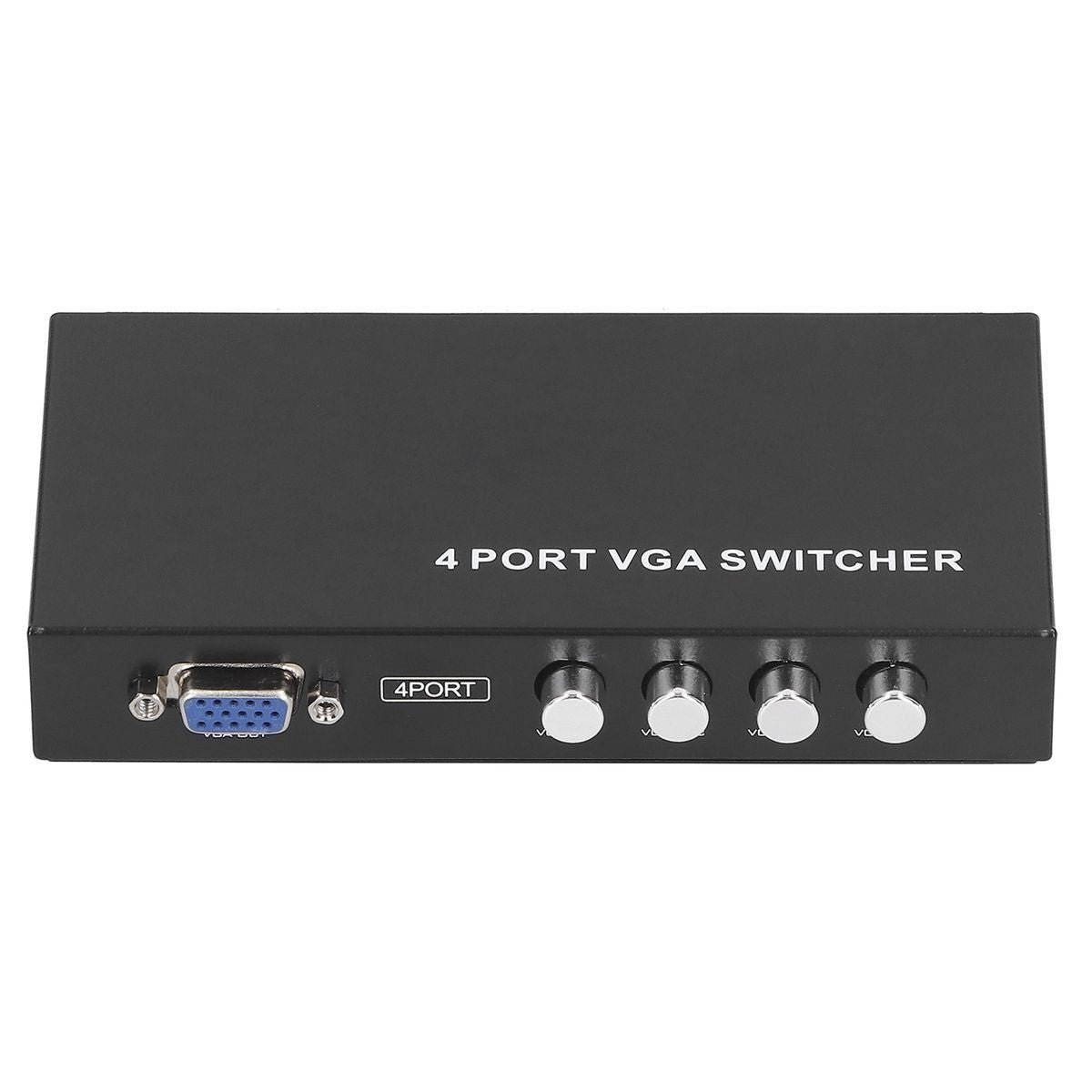 4 Port VGA Switcher SVGA Monitor Sharing Switch Box 4?in?1?out for LCD PC T V1301-98946123