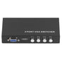 4 Port VGA Switcher SVGA Monitor Sharing Switch Box 4?in?1?out for LCD PC T V1301-98946123